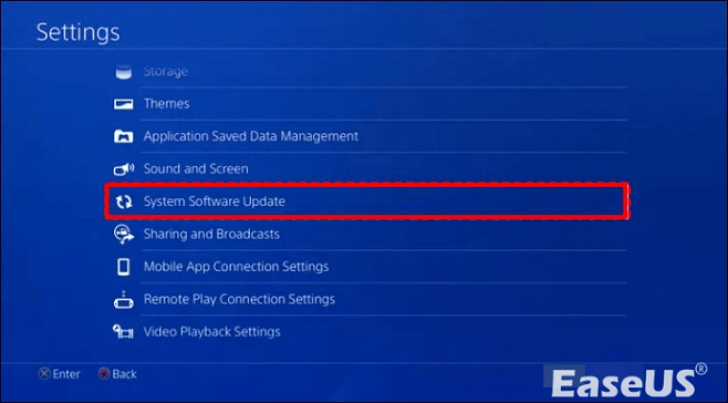 System Software Update