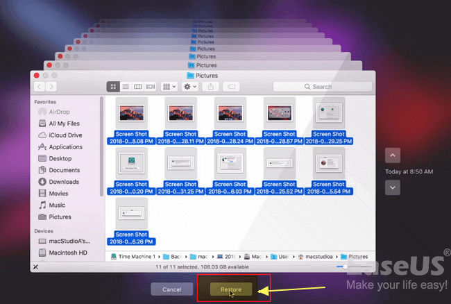 macOS corrige les photos