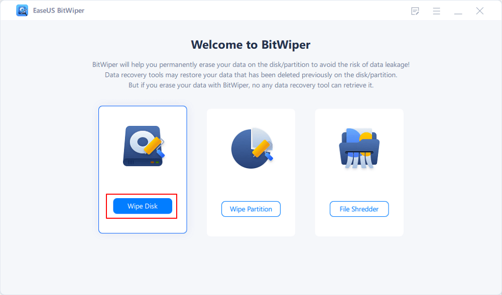 wipe external disk 1