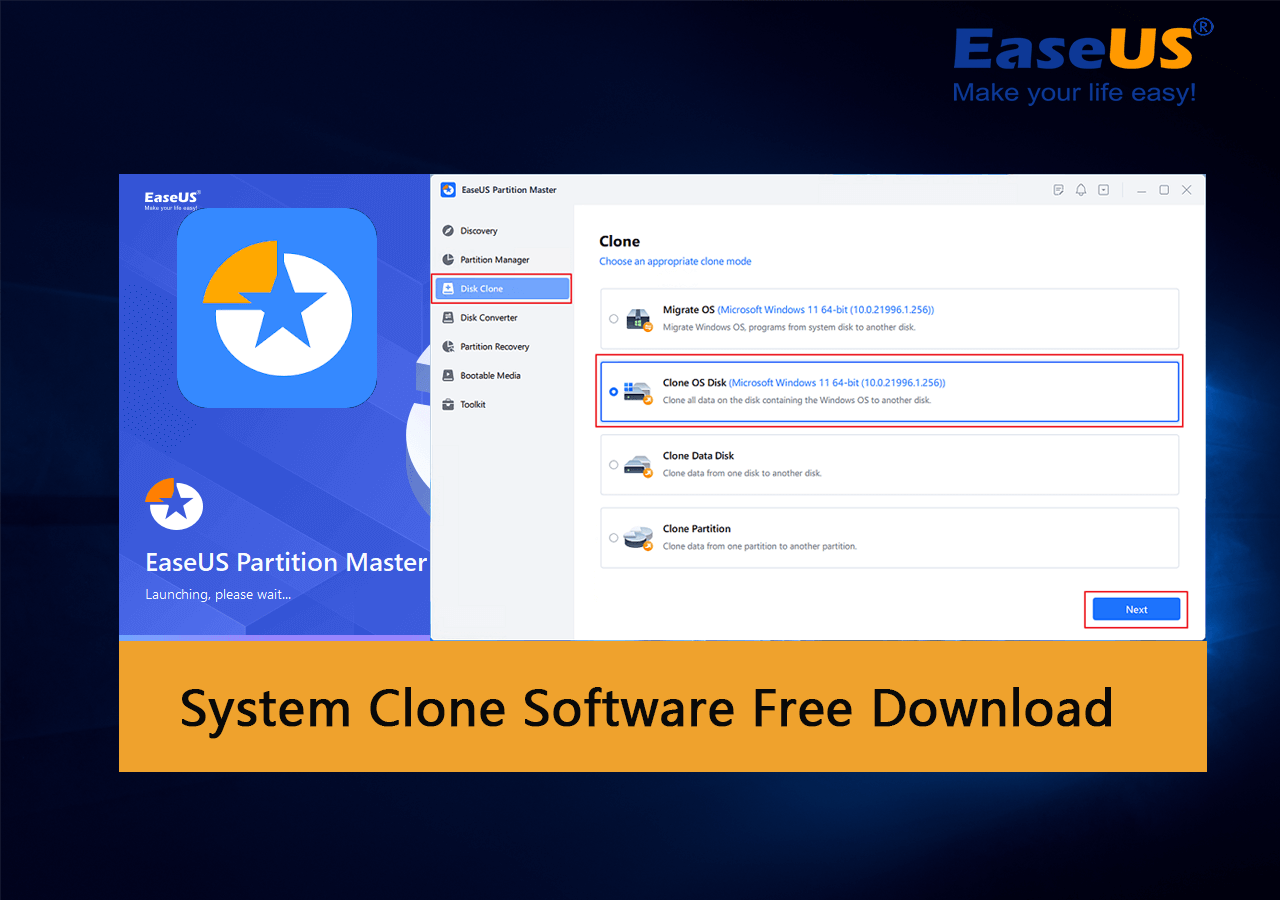 image to system clone software