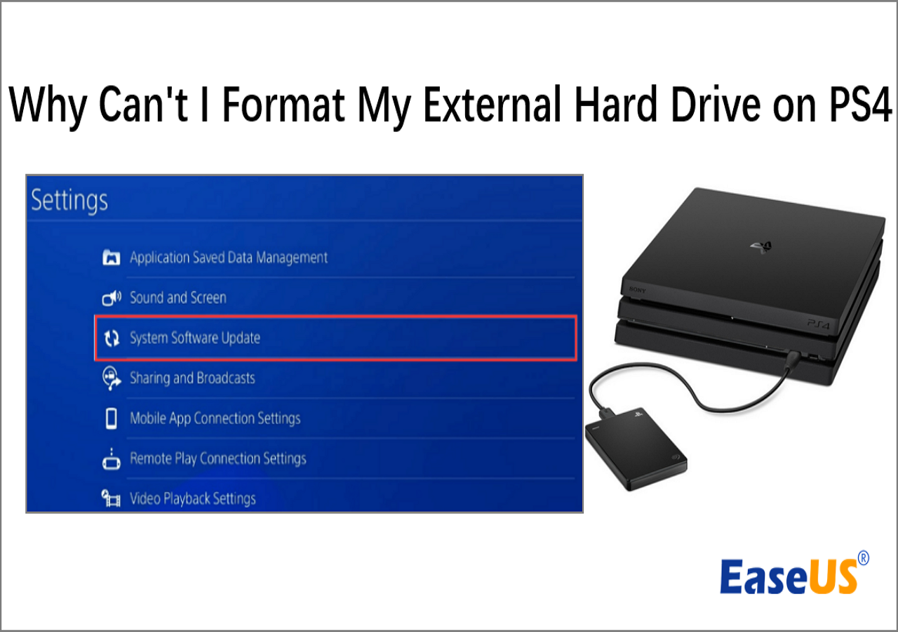 Imagen de no puedo formatear disco duro externo en PS5